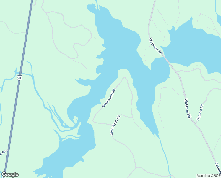 map of restaurants, bars, coffee shops, grocery stores, and more near 2081 Great North Road in Winnsboro