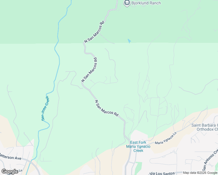 map of restaurants, bars, coffee shops, grocery stores, and more near 1460 Twinridge Road in Santa Barbara