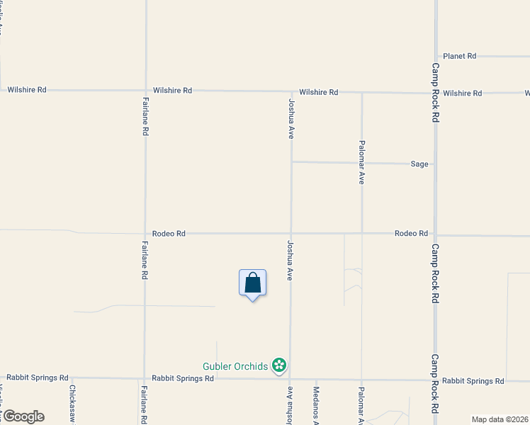 map of restaurants, bars, coffee shops, grocery stores, and more near 36352 Rodeo Road in Lucerne Valley