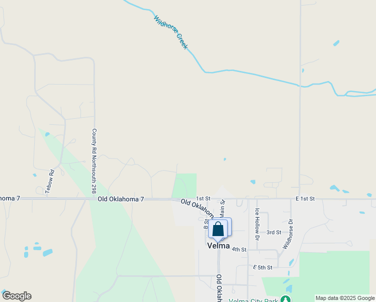 map of restaurants, bars, coffee shops, grocery stores, and more near in Velma