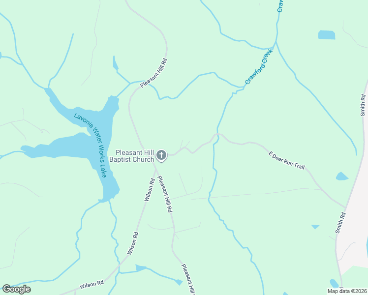 map of restaurants, bars, coffee shops, grocery stores, and more near Deer Run Trail in Avalon