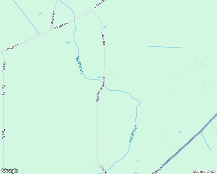 map of restaurants, bars, coffee shops, grocery stores, and more near 875 Charley Lennon Road in Clarkton