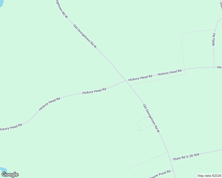 map of restaurants, bars, coffee shops, grocery stores, and more near 292 Hickory Head Road in Kershaw
