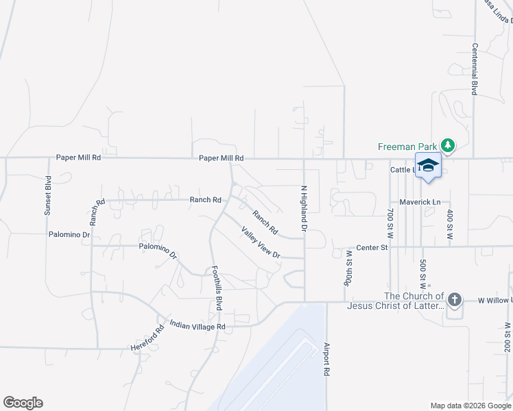 map of restaurants, bars, coffee shops, grocery stores, and more near 1213 Ranch Road in Taylor