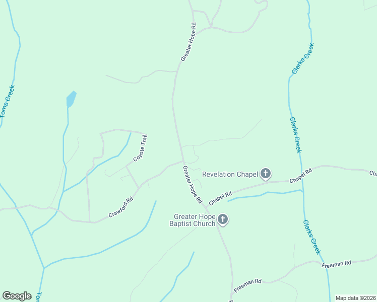 map of restaurants, bars, coffee shops, grocery stores, and more near 1336 Greater Hope Road in Martin