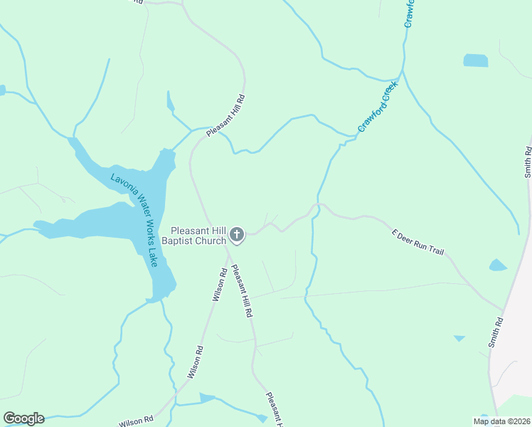 map of restaurants, bars, coffee shops, grocery stores, and more near Deer Run Trail in Martin