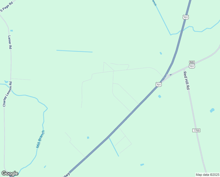 map of restaurants, bars, coffee shops, grocery stores, and more near 255 Peach Street in Clarkton