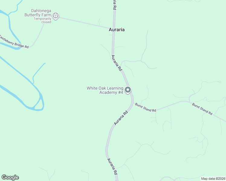 map of restaurants, bars, coffee shops, grocery stores, and more near 4932 Auraria Road in Dawsonville