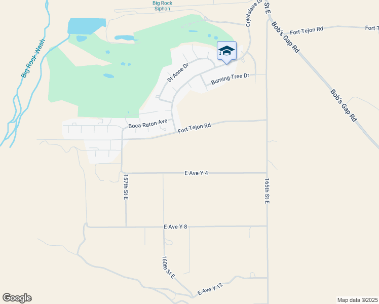 map of restaurants, bars, coffee shops, grocery stores, and more near 0 Fort Tejon Road in Llano