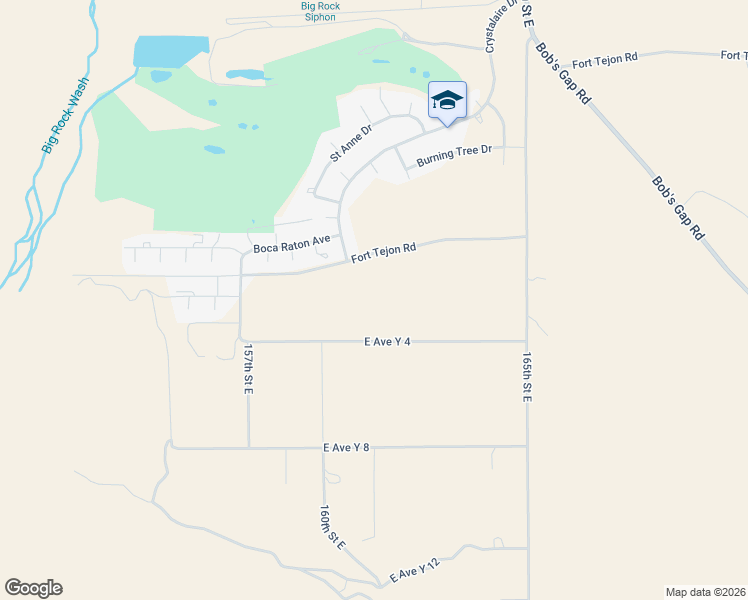 map of restaurants, bars, coffee shops, grocery stores, and more near 0 Fort Tejon Road in Llano
