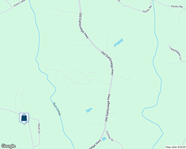 map of restaurants, bars, coffee shops, grocery stores, and more near 70 Wessex Court in Dahlonega