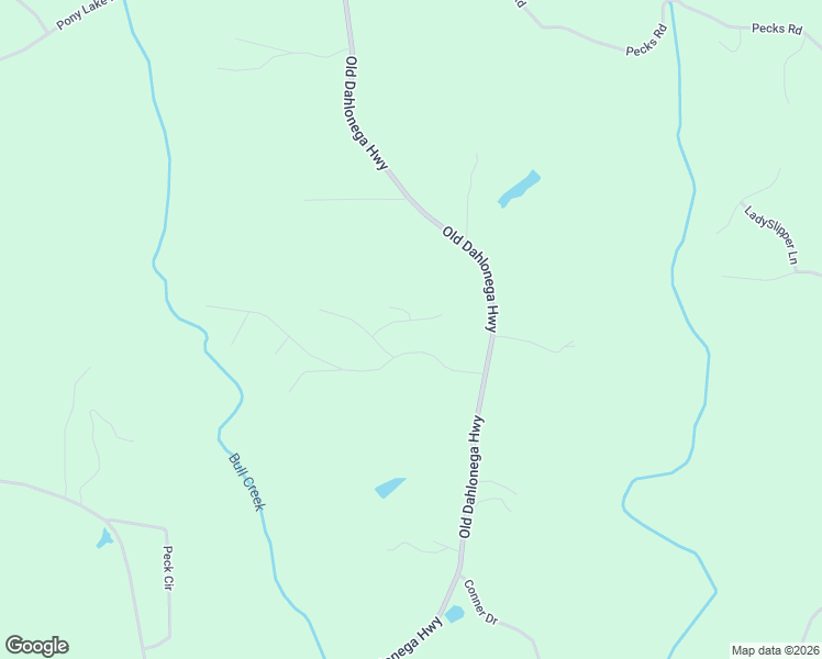 map of restaurants, bars, coffee shops, grocery stores, and more near 70 Wessex Court in Dahlonega