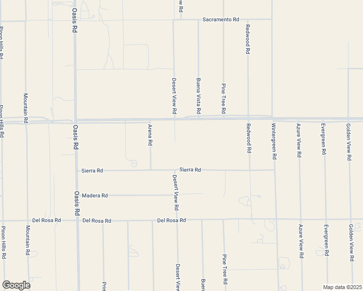 map of restaurants, bars, coffee shops, grocery stores, and more near 1323 Bear Valley Road in Piñon Hills