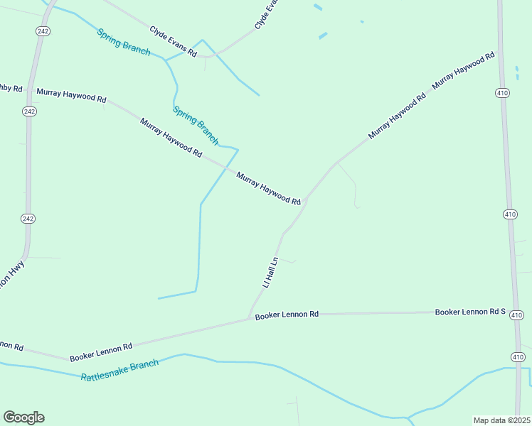 map of restaurants, bars, coffee shops, grocery stores, and more near 951 Murray Haywood Road in Evergreen