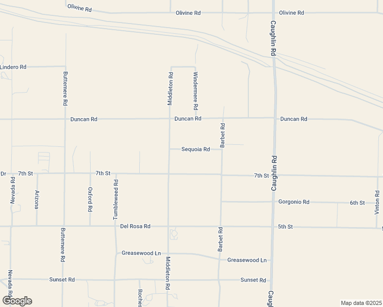 map of restaurants, bars, coffee shops, grocery stores, and more near 7773 Sequoia Road in Phelan