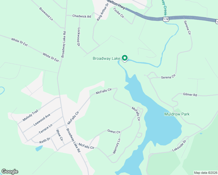 map of restaurants, bars, coffee shops, grocery stores, and more near 329 Mc Falls Circle in Anderson