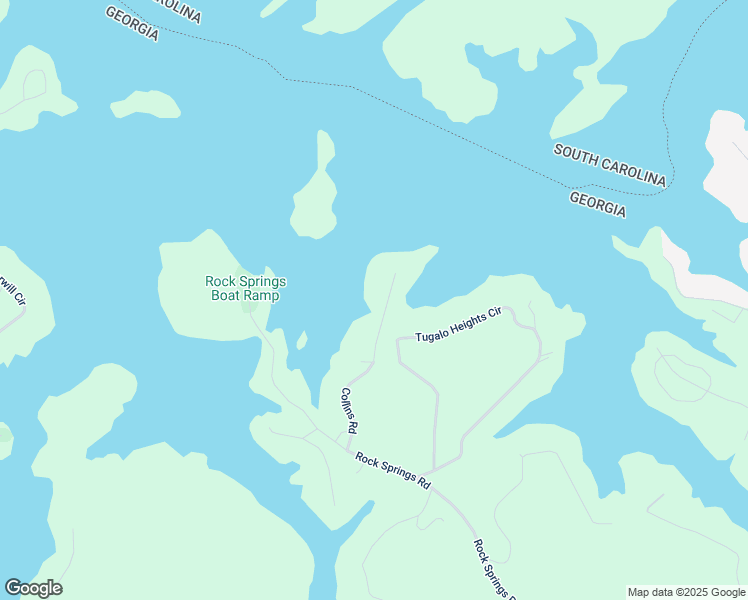 map of restaurants, bars, coffee shops, grocery stores, and more near 405 Collins Road in Lavonia