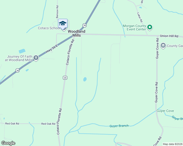 map of restaurants, bars, coffee shops, grocery stores, and more near in Woodland Mills