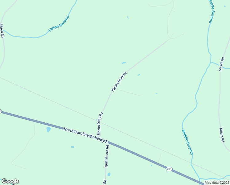 map of restaurants, bars, coffee shops, grocery stores, and more near 374 Blanks Dairy Road in Clarkton