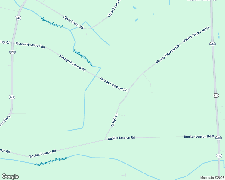 map of restaurants, bars, coffee shops, grocery stores, and more near 951 Murray Haywood Road in Evergreen
