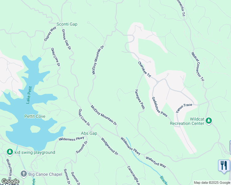 map of restaurants, bars, coffee shops, grocery stores, and more near 220 Yanegwa Knoll in Marble Hill