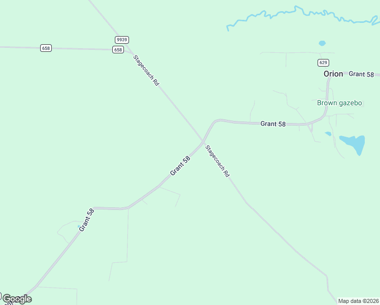 map of restaurants, bars, coffee shops, grocery stores, and more near 5444 Grant 58 in Redfield