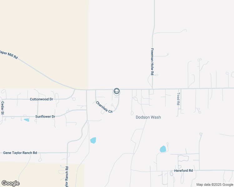 map of restaurants, bars, coffee shops, grocery stores, and more near 4191 Paper Mill Road in Taylor