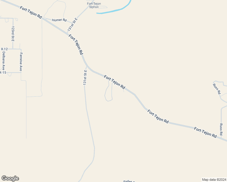 map of restaurants, bars, coffee shops, grocery stores, and more near 13138 Fort Tejon Road in Pearblossom