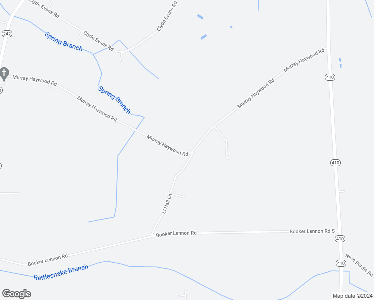 map of restaurants, bars, coffee shops, grocery stores, and more near 866 Murray Haywood Road in Evergreen