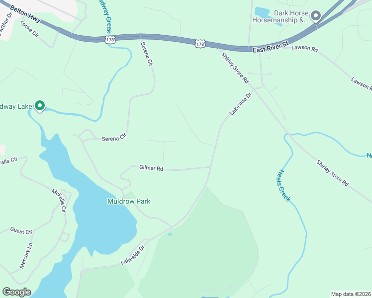 map of restaurants, bars, coffee shops, grocery stores, and more near 10 Leilani Lane in Anderson