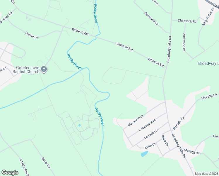 map of restaurants, bars, coffee shops, grocery stores, and more near 343 Lone Oak Street in Anderson
