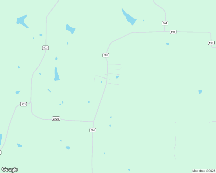 map of restaurants, bars, coffee shops, grocery stores, and more near 460 County Road 601 in Guntown