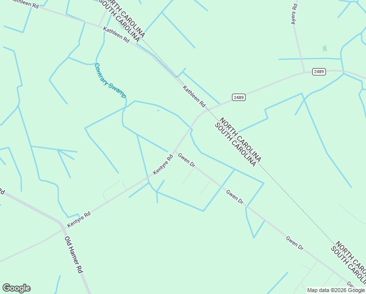 map of restaurants, bars, coffee shops, grocery stores, and more near 3608 Kentyre Road in Hamer