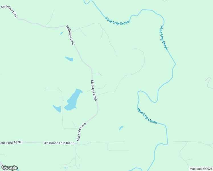 map of restaurants, bars, coffee shops, grocery stores, and more near 960 McEntyre Loop in Calhoun