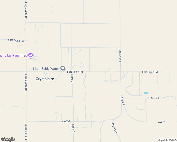 map of restaurants, bars, coffee shops, grocery stores, and more near 21200 Fort Tejon Road in Llano