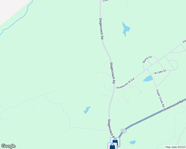 map of restaurants, bars, coffee shops, grocery stores, and more near 2254 Stagecoach Road in Laurens