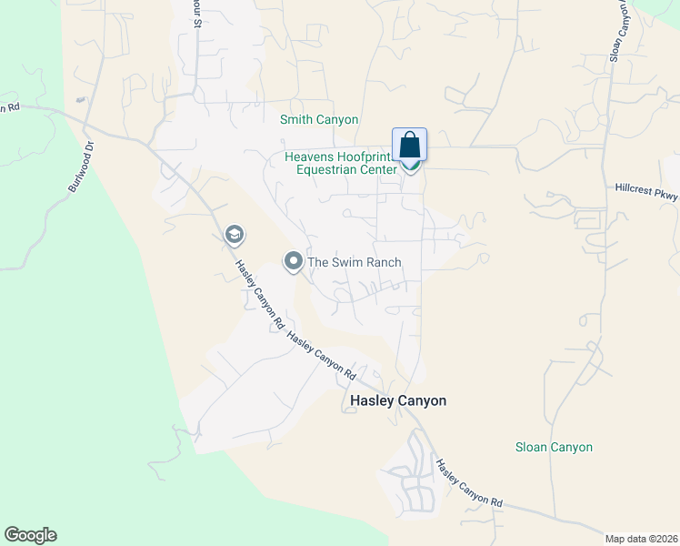 map of restaurants, bars, coffee shops, grocery stores, and more near 30435 Winchester Road in Castaic