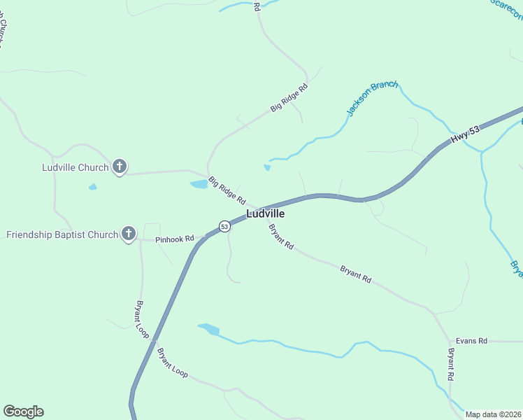 map of restaurants, bars, coffee shops, grocery stores, and more near 38 Big Ridge Road in Talking Rock