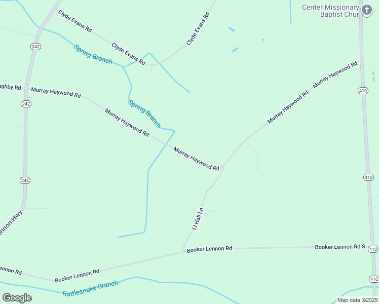 map of restaurants, bars, coffee shops, grocery stores, and more near 1034 Murray Haywood Road in Evergreen