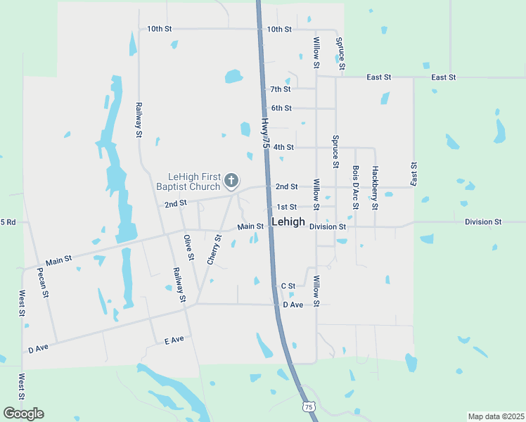 map of restaurants, bars, coffee shops, grocery stores, and more near in Lehigh