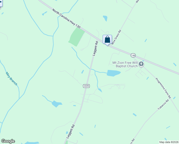 map of restaurants, bars, coffee shops, grocery stores, and more near Leggett Road in Fairmont