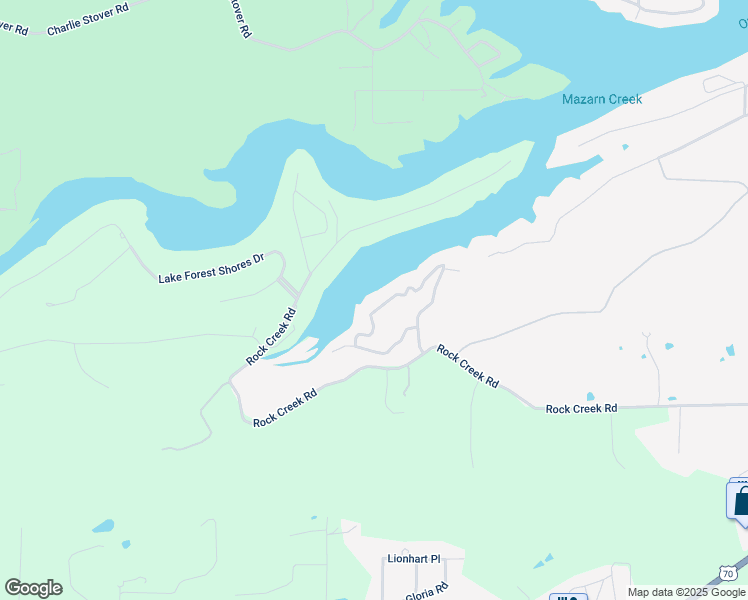 map of restaurants, bars, coffee shops, grocery stores, and more near 240 Lake Harbor Circle in Hot Springs