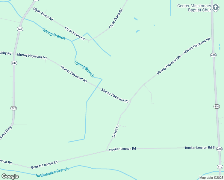 map of restaurants, bars, coffee shops, grocery stores, and more near 1034 Murray Haywood Road in Evergreen