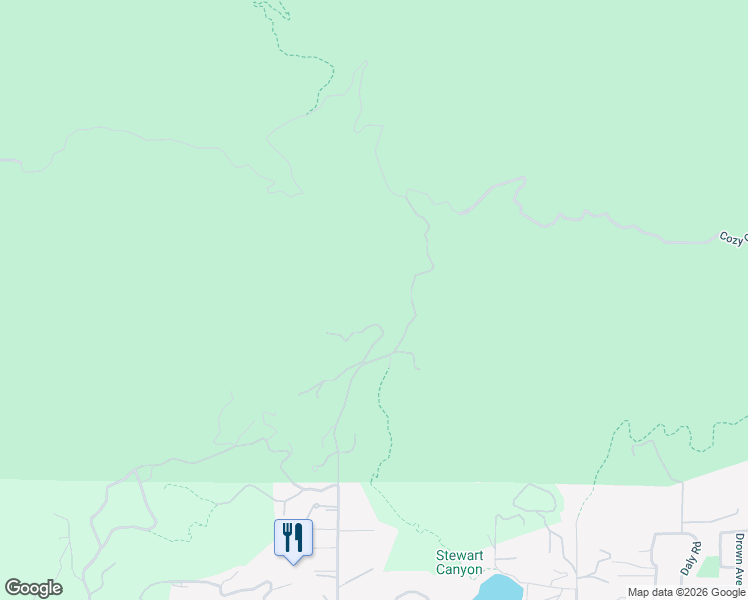 map of restaurants, bars, coffee shops, grocery stores, and more near 1797 Foothill Road in Ojai