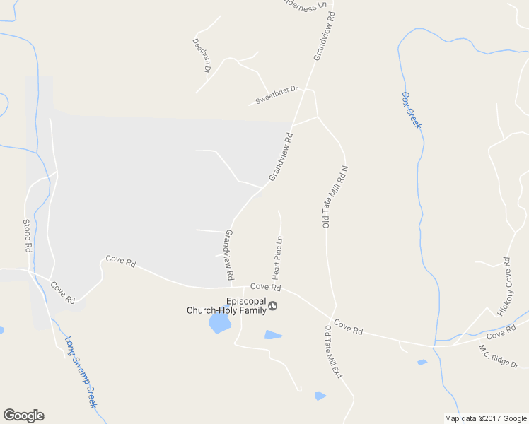 map of restaurants, bars, coffee shops, grocery stores, and more near 263 Heart Pine Lane in Jasper