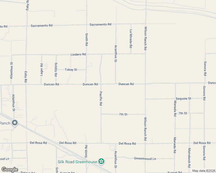 map of restaurants, bars, coffee shops, grocery stores, and more near 6273 Duncan Road in Phelan