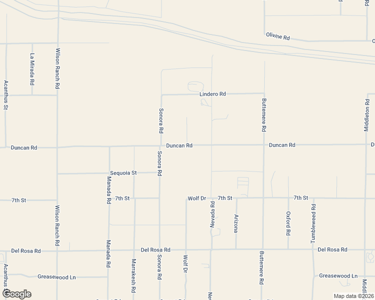 map of restaurants, bars, coffee shops, grocery stores, and more near 7010 Duncan Road in Phelan