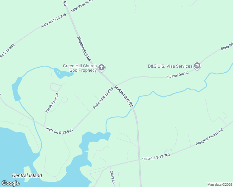 map of restaurants, bars, coffee shops, grocery stores, and more near 4174 Middendorf Road in Hartsville