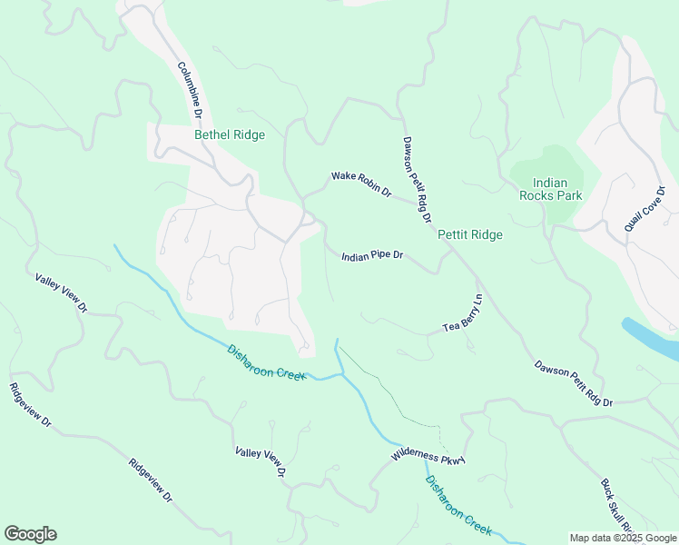 map of restaurants, bars, coffee shops, grocery stores, and more near 71 Yellow Root Drive in Dawsonville