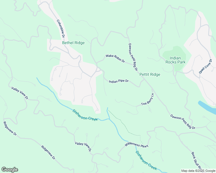 map of restaurants, bars, coffee shops, grocery stores, and more near 71 Yellow Root Drive in Dawsonville